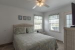 Master bedroom with Queen size bed